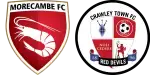 Morecambe x Crawley Town