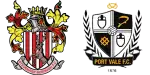 Stevenage x Port Vale