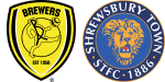 Burton x Shrewsbury Town