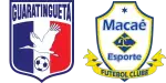 Guaratinguetá x Macaé