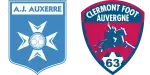 Auxerre x Clermont Foot