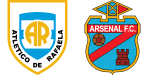 Atlético Rafaela x Arsenal