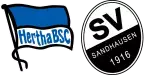 Hertha Berlim SC x Sandhausen