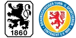 1860 Munique x Eintracht Braunschweig