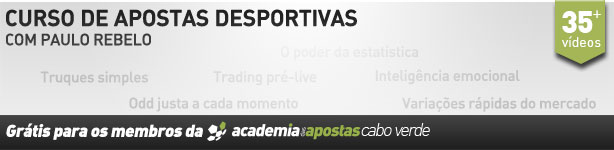 Curso de Apostas Desportivas com o Paulo Rebelo