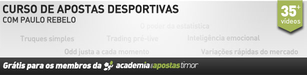 Curso de apostas desportivas com Paulo Rebelo