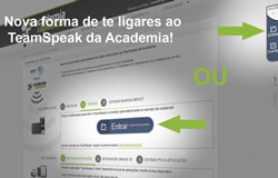 como entrar no teamspeak da Academia das Apostas