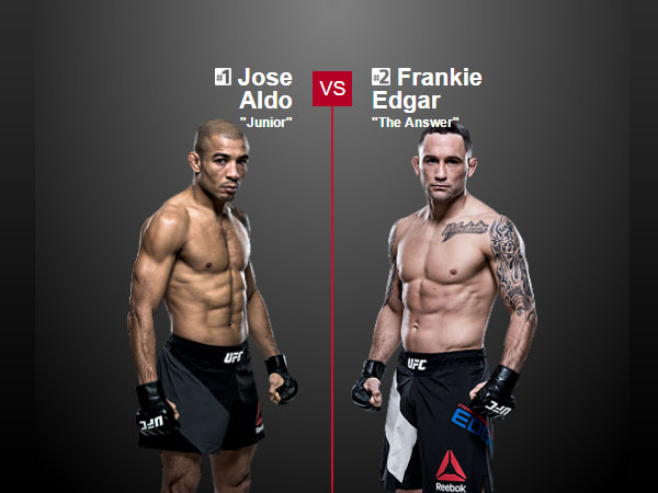 José Aldo vs Frankie Edgar (UFC - 9 July
