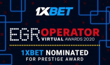 1xBet indicada ao EGR Operator Awards