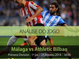 Análise do jogo: Málaga vs Ath Bilbao (23 Agosto 2014)