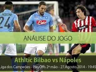 Análise do jogo: Athletic Bilbao vs Nápoles (27 Agosto 2014)