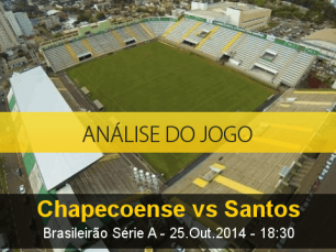 Análise do jogo: Chapecoense X Santos (25 Outubro 2014)