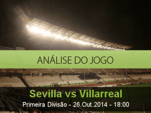 Análise do jogo: Sevilla vs Villarreal (26 Outubro 2014)
