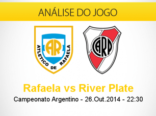 Análise do jogo: Atlético Rafaela X River Plate (26 Outubro 2014)