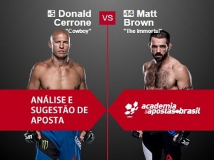 Donald Cerrone x Matt Brown (UFC 11 de Dezembro de 2016)