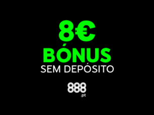 €8 de bónus gratuito