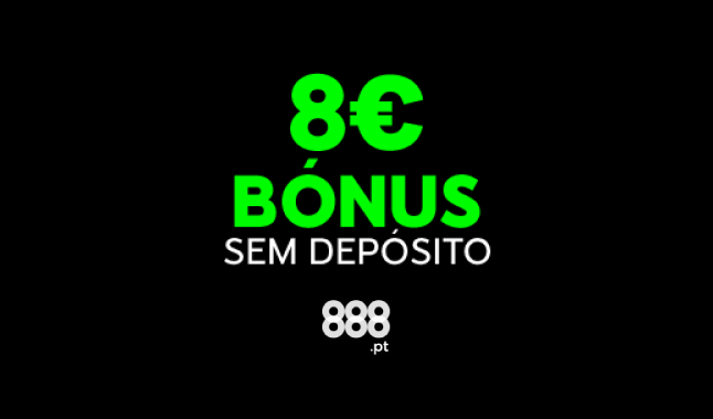 €8 de bónus gratuito