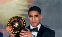 Achraf Hakimi brilhou e foi eleito Jogador Africano do Ano