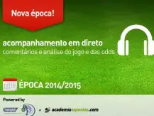Ligas Europeias 2014/15 com acompanhamentos em direto no TeamSpeak da Academia