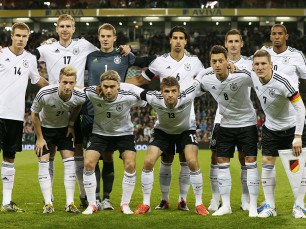 A Alemanha de Mesut Ozil, Thomas Muller e Bastian Schweinsteiger