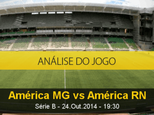 Análise do jogo: América Mineiro X América de Natal (24 Outubro 2014)