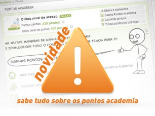 Novidade: sabe tudo sobre os Pontos Academia