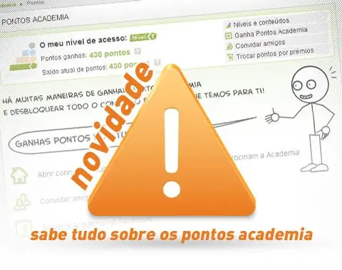 Novidade: sabe tudo sobre os Pontos Academia