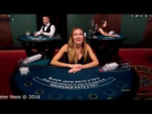 Apostador brinca com dealers de Blackjack