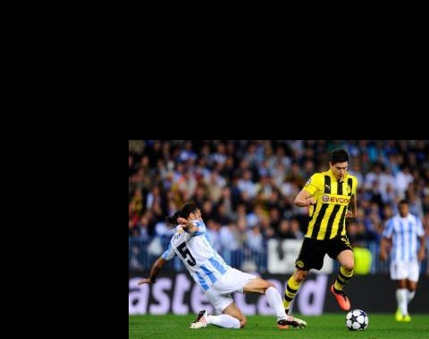 B.Dortmund X Málaga: "Pólvora seca" dos alemães não se repetirá