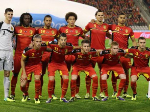 Os jogadores chave da Seleção da Bélgica: Vicent Kompany, Eden Hazard e Romelu Lukaku