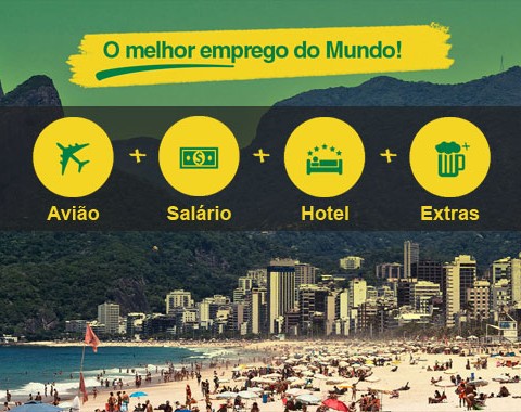 O melhor emprego do mundo pode ser teu!