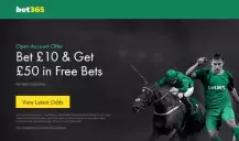 Bet365 Open Account Offer – £50 in Free Bets