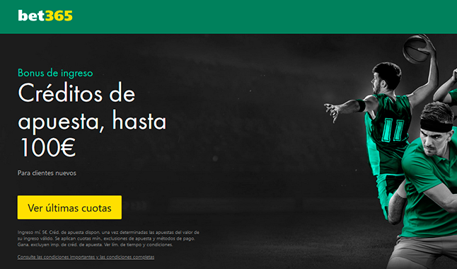 OFERTA DE NUEVO CLIENTE BET365 visual data 2