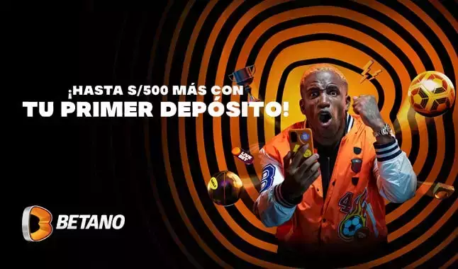 Betano Bono de Bienvenida - Hasta S/500