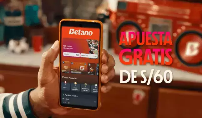 Betano Bono de Bienvenida - Apuesta Gratis S/60