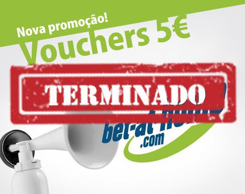 Voucher 5€ bet-at-home - aposta sem depositar - exclusivo Academia