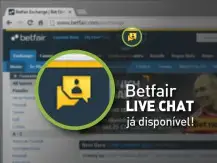 Como aceder ao chat da Betfair - suporte betfair messenger