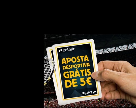 Aposta grátis de 5€ na Betfair