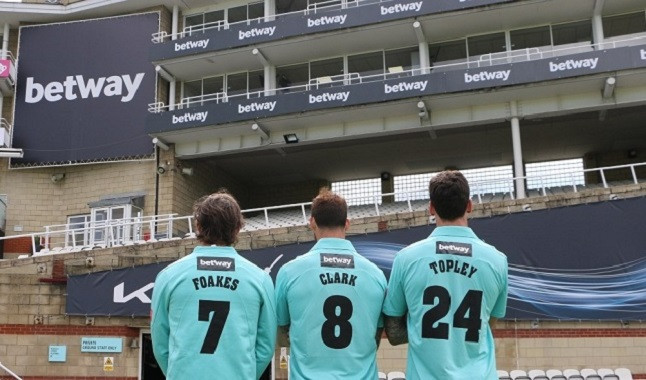Betway closes deal with Surrey County Cricket Club