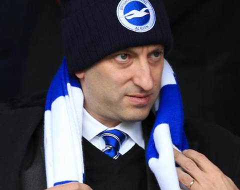Bloom: o milionário das apostas que ajudou o Brighton