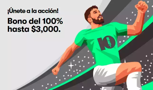 Bono de Bienvenida 10Bet México - 100% hasta $3,000 MXN