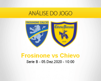 Prognóstico Frosinone Chievo (05 dezembro 2020)