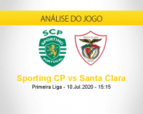 Prognóstico Sporting Santa Clara (10 julho 2020)