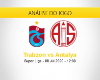 Prognóstico Trabzonspor Antalyaspor (08 julho 2020)