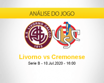 Prognóstico Livorno Cremonese (10 julho 2020)