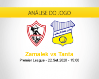 Prognóstico Zamalek Tanta (22 setembro 2020)