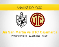 Prognóstico Universidad San Martín UTC Cajamarca (22 setembro 2020)