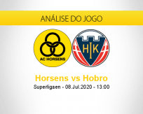 Prognóstico Horsens Hobro (08 julho 2020)