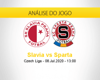 Prognóstico Slavia Praga Sparta Praga (08 julho 2020)
