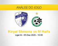 Prognóstico Kiryat Shmona M Haifa (05 dezembro 2020)